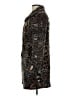 Zara Basic Animal Print Brown Coat Size XS - photo 5