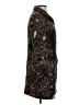 Zara Basic Animal Print Brown Coat Size XS - photo 4