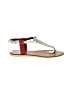 Charles by Charles David Red Silver Sandals Size 8 - photo 1