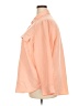 Lands' End Color Block Orange 3/4 Sleeve Button-Down Shirt Size 2X - photo 5