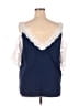 Shein Blue 3/4 Sleeve Blouse Size 1X - photo 2