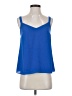 Lilly Pulitzer 100% Polyester Blue Sleeveless Blouse Size XS - photo 1