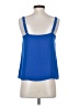 Lilly Pulitzer 100% Polyester Blue Sleeveless Blouse Size XS - photo 2