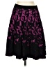 Grace Elements Animal Print Purple Casual Skirt Size XS - photo 1