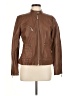 Bernardo Fashions 100% Polyester Brown Jacket Size M - photo 1