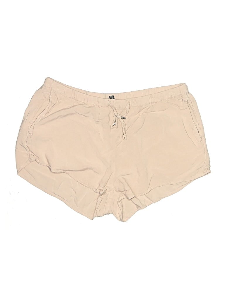 Pre-owned Divided By H&m Khaki Shorts In Tan