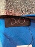 DuO Color Block Blue Casual Dress Size M - photo 7