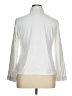 J. McLaughlin Solid Ivory Long Sleeve Button-Down Shirt Size XL - photo 2
