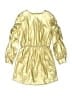 Billie Blush 100% Polyester Metallic Gold Dress Size 8 - photo 1