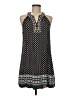 THML 100% Rayon Print Black Casual Dress Size M - photo 1