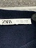 Zara 100% Lana Wool Blue Wool Pullover Sweater Size L - photo 6