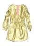 Billie Blush 100% Polyester Metallic Gold Dress Size 8 - photo 2