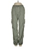 Unbranded 100% Polyester Green Cargo Pants Size 2 (estimated) - photo 1