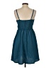 Unbranded Solid Teal Casual Dress Size XS (estimated) - photo 2