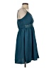 Unbranded Solid Teal Casual Dress Size XS (estimated) - photo 4