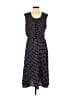 Unbranded Polka Dots Black Blue Casual Dress Size S (estimated) - photo 1