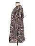 Unbranded Print Gray Casual Dress Size M (estimated) - photo 5