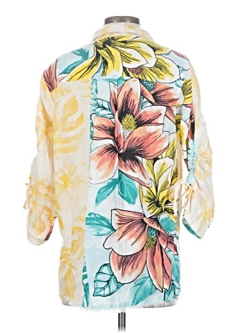 John Mark 3/4 Sleeve Button-Down Shirt (view 2)