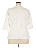 Unbranded Ivory 3/4 Sleeve Top Size 2X (estimated) - photo 2