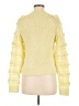 AMO Yellow Wool Pullover Sweater Size S - photo 2