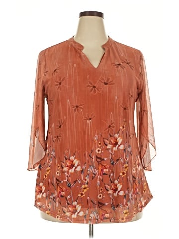 Assorted Brands 3/4 Sleeve Blouse (view 1)