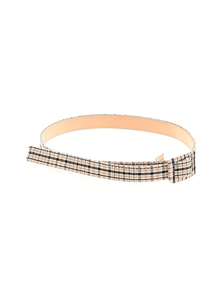 Pre-owned Unbranded Belt In Tan