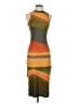 Shein Graphic Orange Casual Dress Size 2 - photo 1