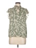 1.State 100% Polyester Green Sleeveless Blouse Size M - photo 1