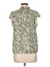 1.State 100% Polyester Green Sleeveless Blouse Size M - photo 2