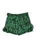 River Island Animal Print Green Shorts Size 16 - photo 2