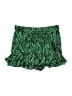 River Island Animal Print Green Shorts Size 16 - photo 1