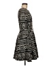 H&M Argyle Black Casual Dress Size M - photo 4