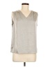 Shein 100% Polyester Silver Sleeveless Blouse Size M - photo 1