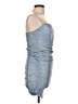 Forever 21 Metallic Blue Cocktail Dress Size L - photo 4