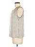 Shein 100% Polyester Silver Sleeveless Blouse Size M - photo 5