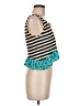 Miss Selfridge 100% Polyester Teal Sleeveless Top Size 8 - photo 4