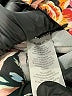 French Connection 100% Polyester Paisley Black Casual Pants Size 8 - photo 4