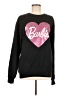 Barbie 100% Cotton Hearts Black Sweatshirt Size M - photo 1