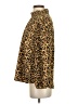 J.Crew Animal Print Gold Long Sleeve Blouse Size S - photo 5