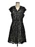 H&M Paisley Black Cocktail Dress Size M - photo 1