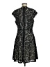 H&M Paisley Black Cocktail Dress Size M - photo 2