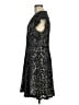 H&M Paisley Black Cocktail Dress Size M - photo 5
