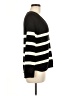 H&M 100% Acrylic Stripes Black Pullover Sweater Size M - photo 4