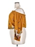 Zenobia Yellow Long Sleeve Blouse Size 2X - photo 5