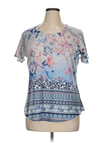 One World Short Sleeve Blouse (view 1)