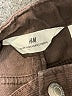 H&M 100% Cotton Brown Jeans Size 10 - photo 3