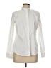 Lands' End Solid Ivory Long Sleeve Button-Down Shirt Size 6 - photo 1