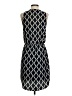 Unbranded 100% Polyester Argyle Blue Casual Dress Size S (estimated) - photo 2
