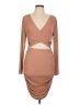 Shein Tan Brown Cocktail Dress Size L - photo 1