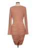 Shein Tan Brown Cocktail Dress Size L - photo 2